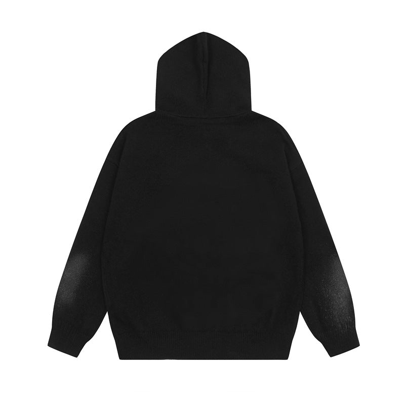 retro avatar hooded sweater