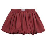 구름 모양의 풍성한 꽃봉오리 스커트