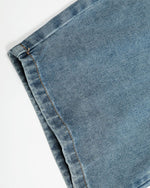 復古水洗牛仔長褲