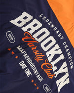 復古撞色拼接衛衣