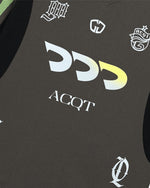 Retro contrast patchwork short sleeves