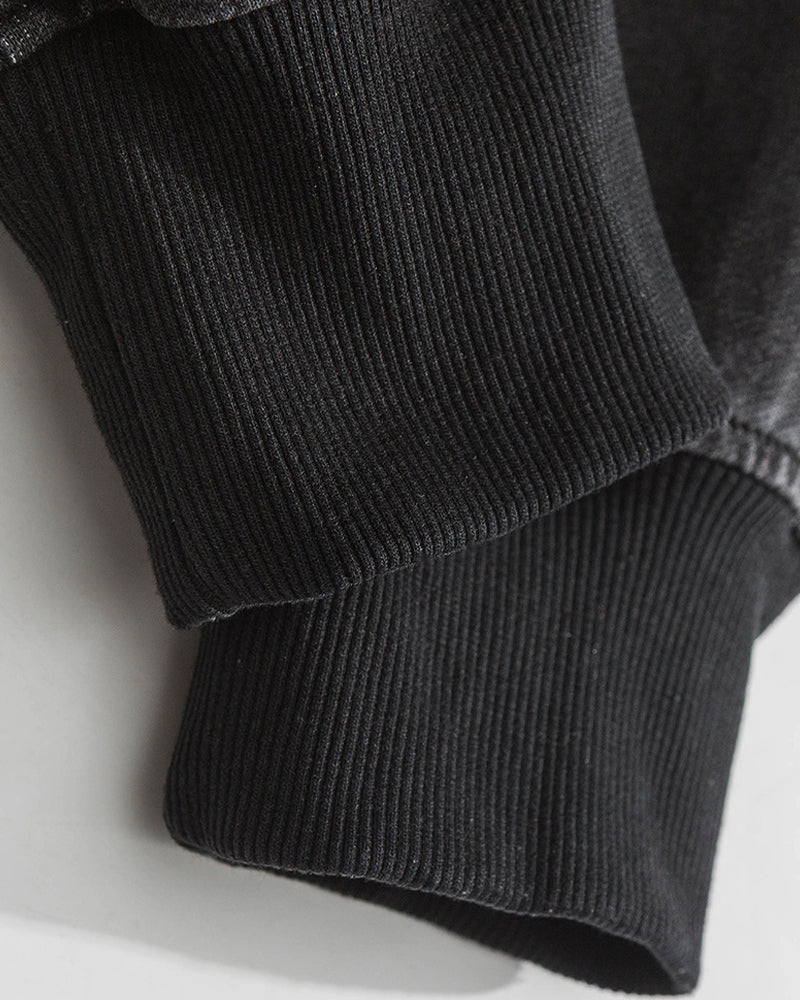 Washed Crew Neck Sweatshirt