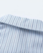 Striped short-sleeved shirt