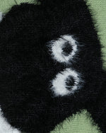 撞色可愛針織衫