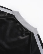 레트로 레터 프린트 반소매