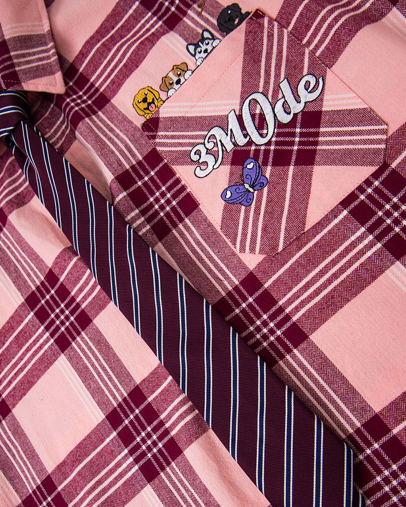 Peeping Puppy Long Sleeve Shirt