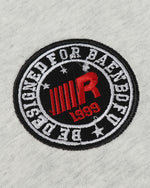 Contrast color loose short sleeves