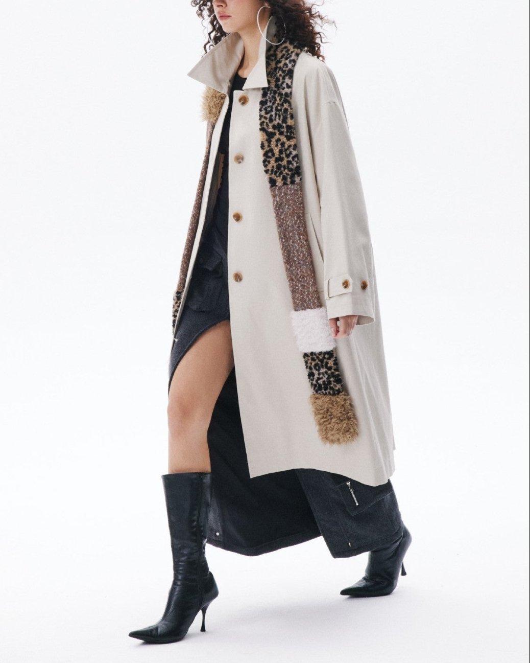 Retro loose coat