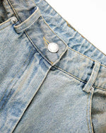 Distressed Machete Jeans