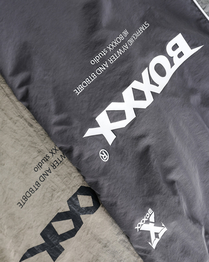 Printed patchwork sweatshirt