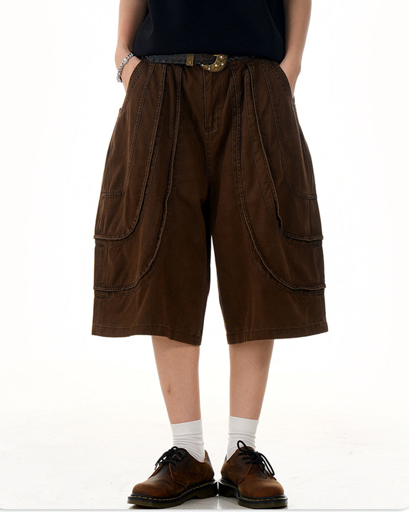 Casual straight shorts