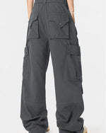 Vintage casual cargo trousers