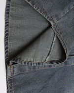 Vintage distressed denim long sleeve shirt