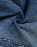 Loose casual denim cropped shorts