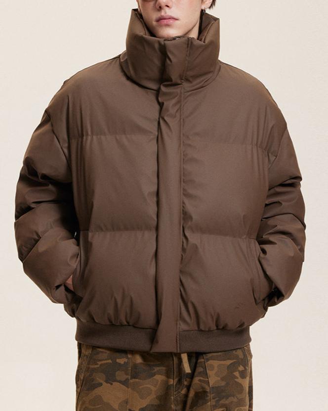 Retro thickened warm jacket