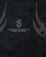 레트로 프린트 반소매