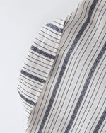 Striped letter long-sleeved shirt