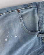 破洞休閑百搭牛仔褲