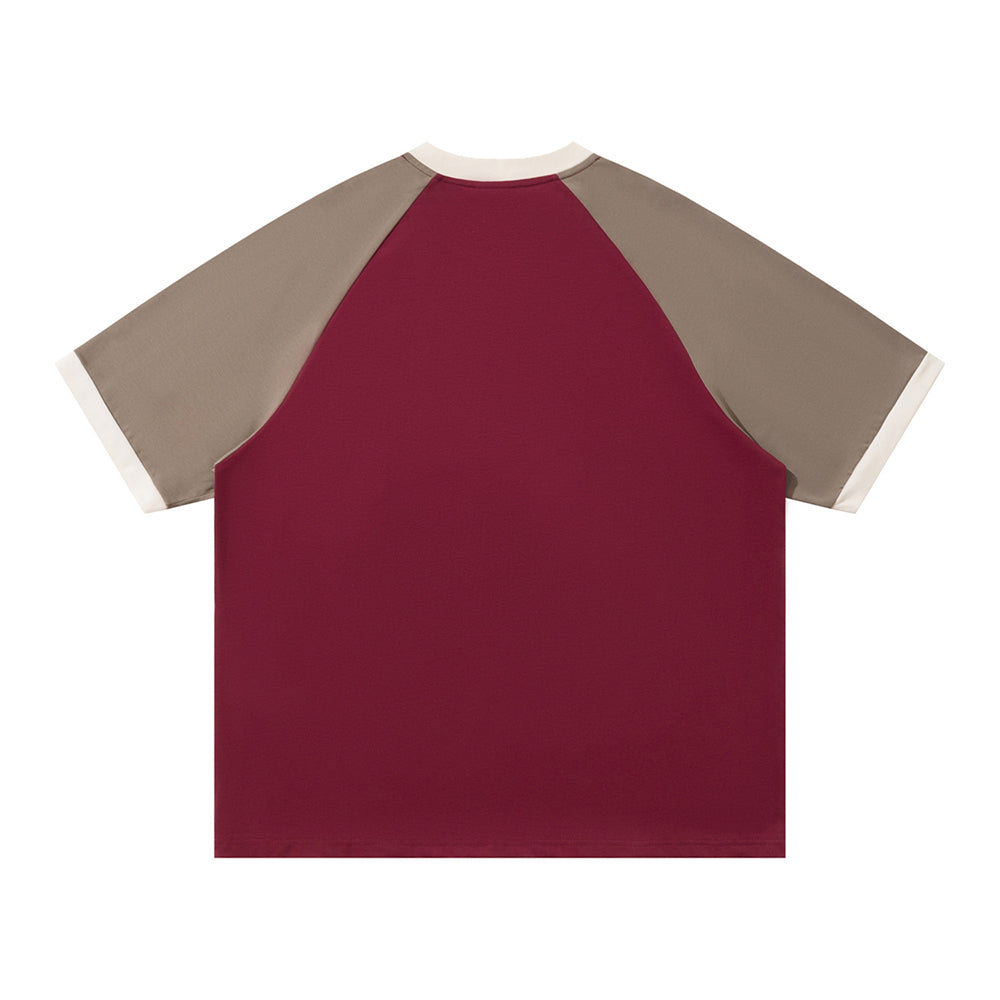 復古愛心花朵短袖