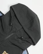 레트로 레터 후드 반팔