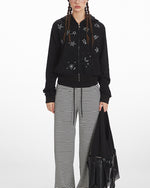 燙鉆連帽衛衣外套