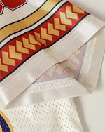 Retro print short sleeves