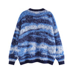 復古簡約圓領毛衣