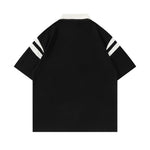 트렌디한 레터 자수 반팔