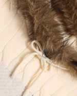 可愛小兔連帽針織衫