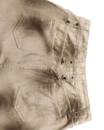 Personalized washed work pants