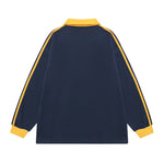 翻領寬鬆套頭衛衣