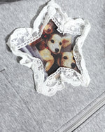 可愛小狗連帽外套