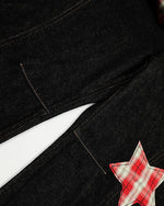 Retro designer jeans