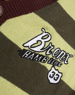 復古條紋針織衫