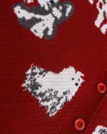 趣味卡通小狗針織衫