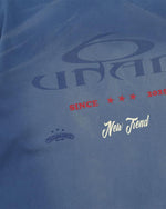 레트로 레터 프린트 반소매