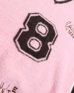 Retro contrasting color sweater