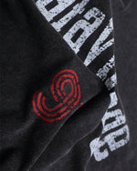 레트로 프린트 캐주얼 반팔