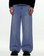 Casual straight trousers