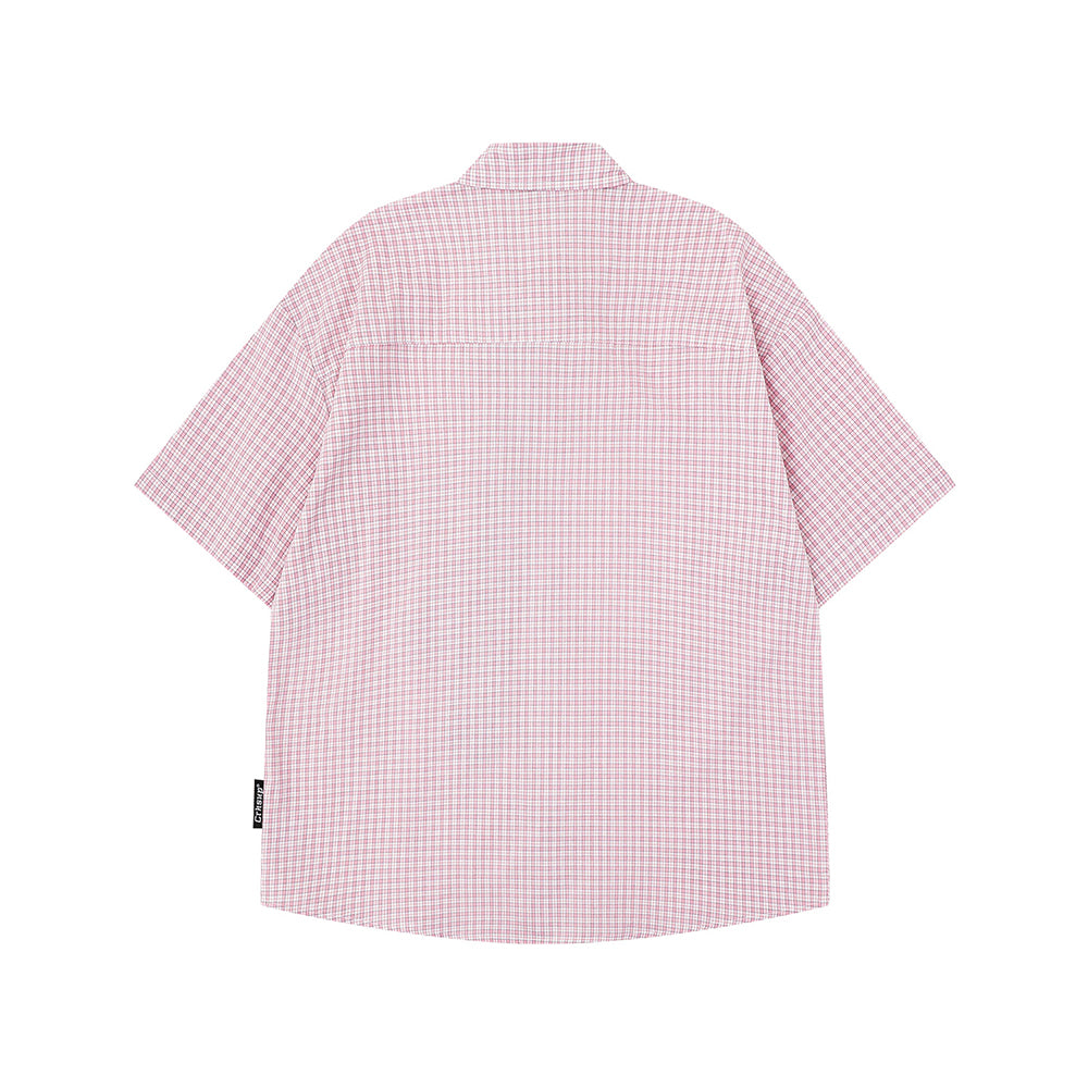 復古卡通短袖襯衫