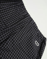 Plaid loose trousers