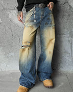 ripped distressed jeans