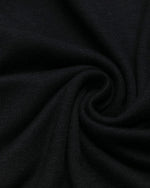 Rolled hem crew neck vest