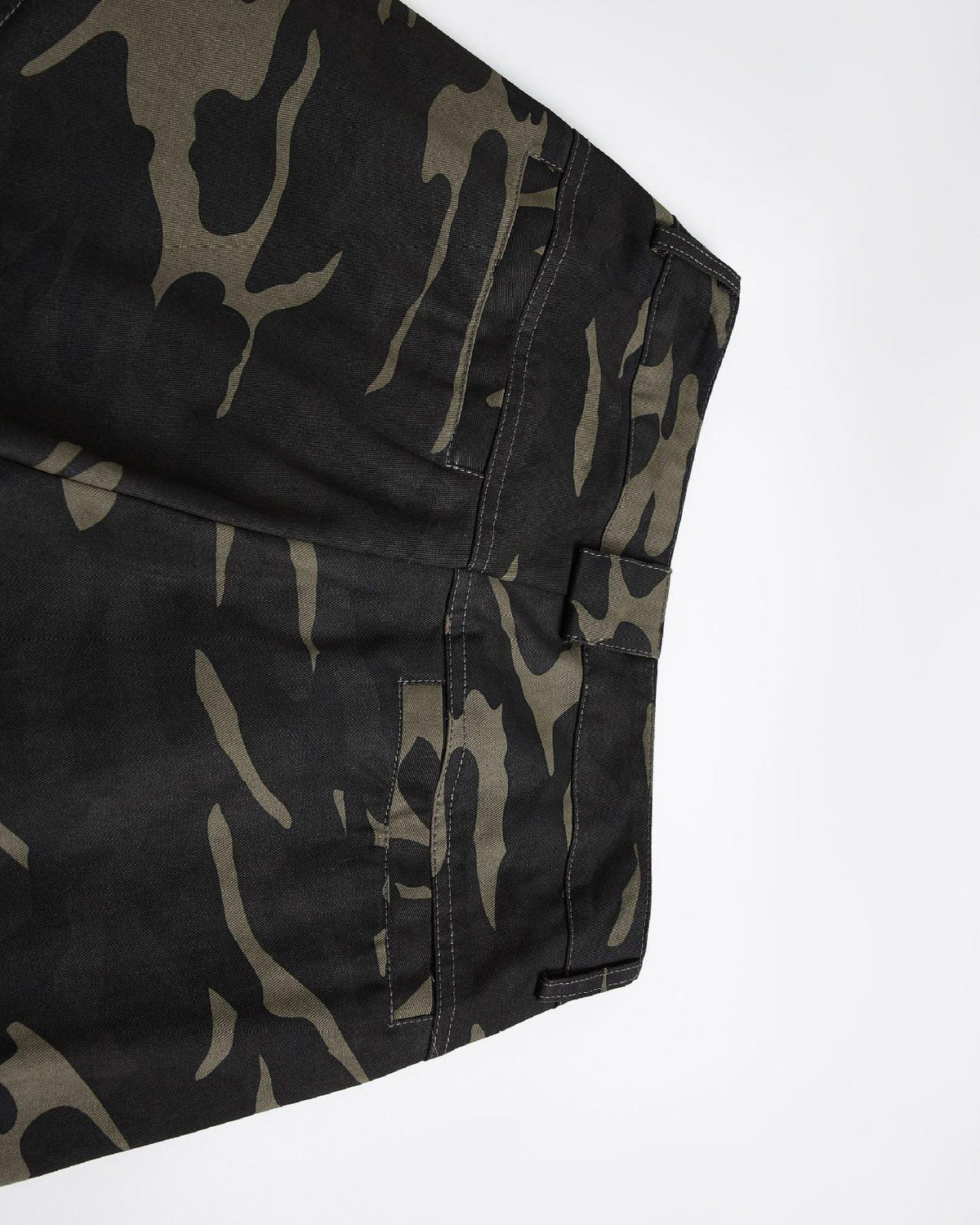 Retro all-match camouflage overalls