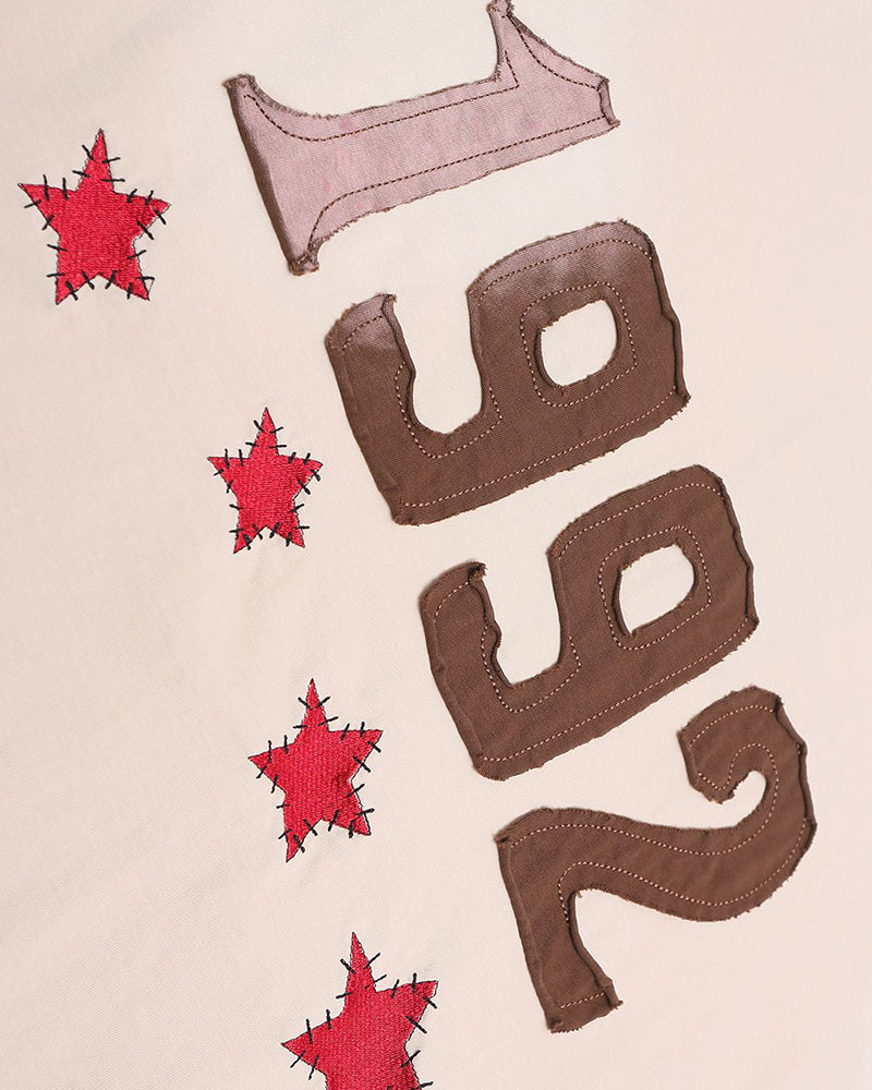 Retro digital short sleeves