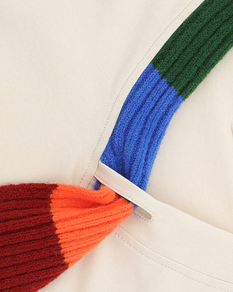 Color contrast short sleeves
