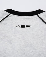 Lettering print half-zip short sleeves