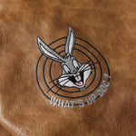 Cartoon embroidery padded jacket