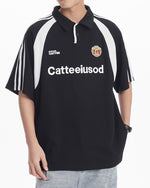 Colorblock polo short sleeves