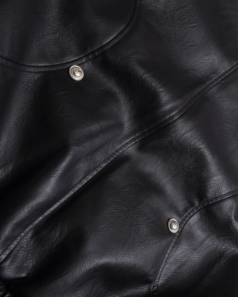 Retro cotton-padded jacket